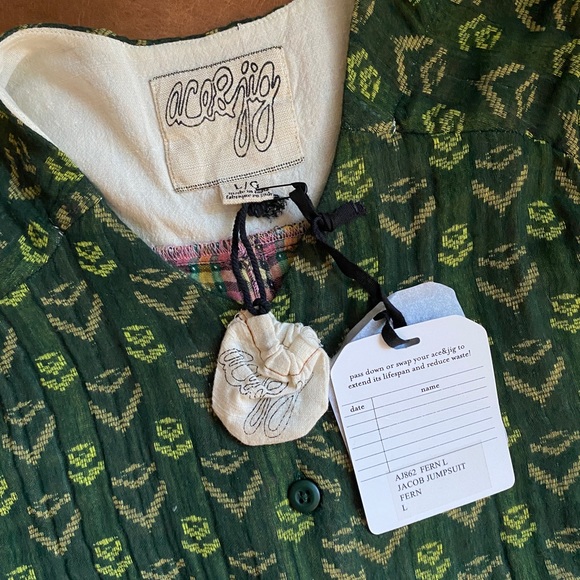 Ace & Jig Jacob Jumpsuit in Fern - Picture 3 of 6